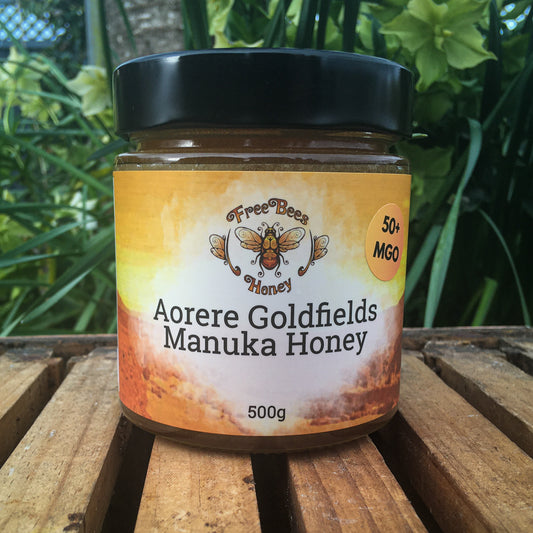 Aorere Goldfields Manuka Honey 50+ MGO natural honey